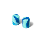 Magnetic Straw Cover | Ocean Swirl | 2-Pack thumbnail image 1 