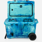 BrüTank 55-Quart Double Drink Holder Cooler Bundle | Ocean Swirl thumbnail image 9 