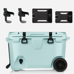 BrüTank 55-Quart Double Drink Holder Cooler Bundle | Blue Agave thumbnail image 1 