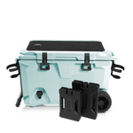 BrüTank 55-Quart Double Drink Holder Cooler Bundle | Blue Agave thumbnail image 2 