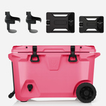 BrüTank 55-Quart Double Drink Holder Cooler Bundle | Neon Pink thumbnail image 1 