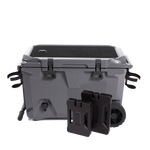 BrüTank 55-Quart Double Drink Holder Cooler Bundle | Charcoal thumbnail image 2 