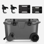 BrüTank 55-Quart Double Drink Holder Cooler Bundle | Charcoal thumbnail image 1 