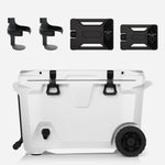 BrüTank 55-Quart Double Drink Holder Cooler Bundle | Ice White thumbnail image 1 